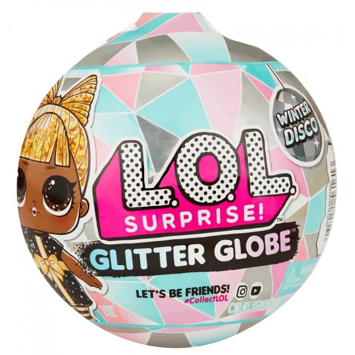 Кукла L.O.L GLOBE GLITTER WINTER DISCO