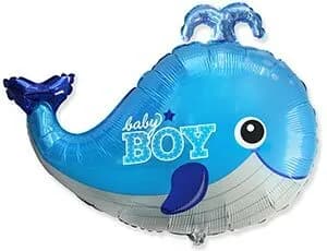 Фигура Кит BABY голубой АРТ 97