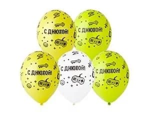 С надписью латекс « С Днюхой Геймер» АРТ 101
