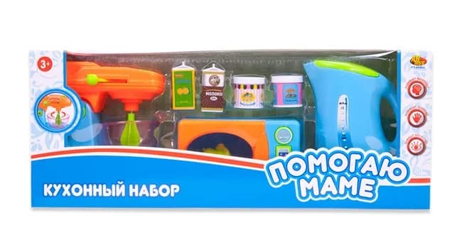 Кухонный набор "Помогаю маме", 10 предметов