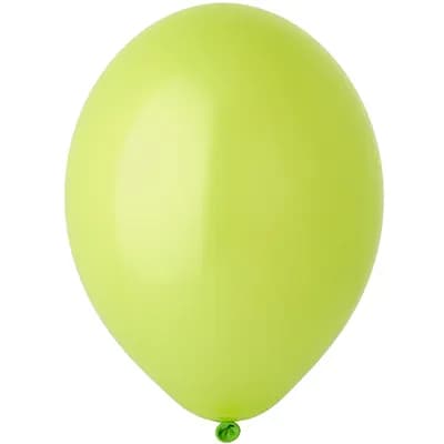 Шар однотонный Латекс Apple Green АРТ 23