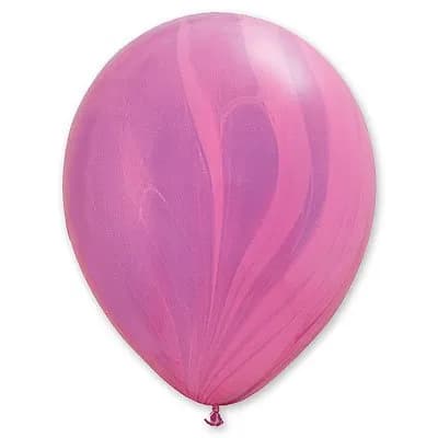 Шар Агат Супер Pink Violet АРТ 4