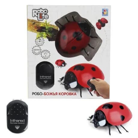 Игрушка на ИК-управлении 1Toy "Божья коровка"