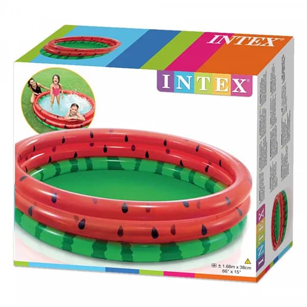Бассейн надувной Intex Арбуз