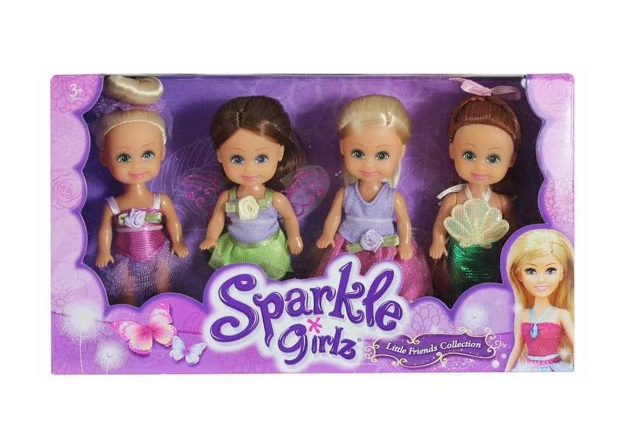 Игровой набор Sparkle Girlz - Куклы-феи, 10 см