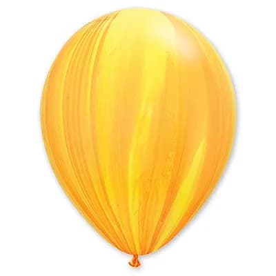Шар Агат Супер Yellow Orange АРТ 3